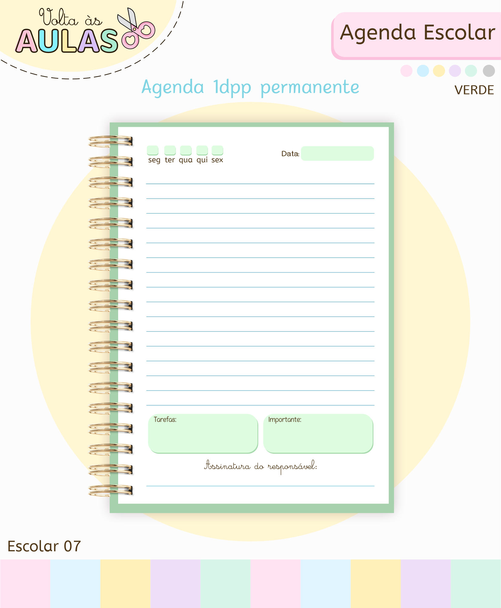 Arquivo Pack Agendas Escolares A5 2026 12