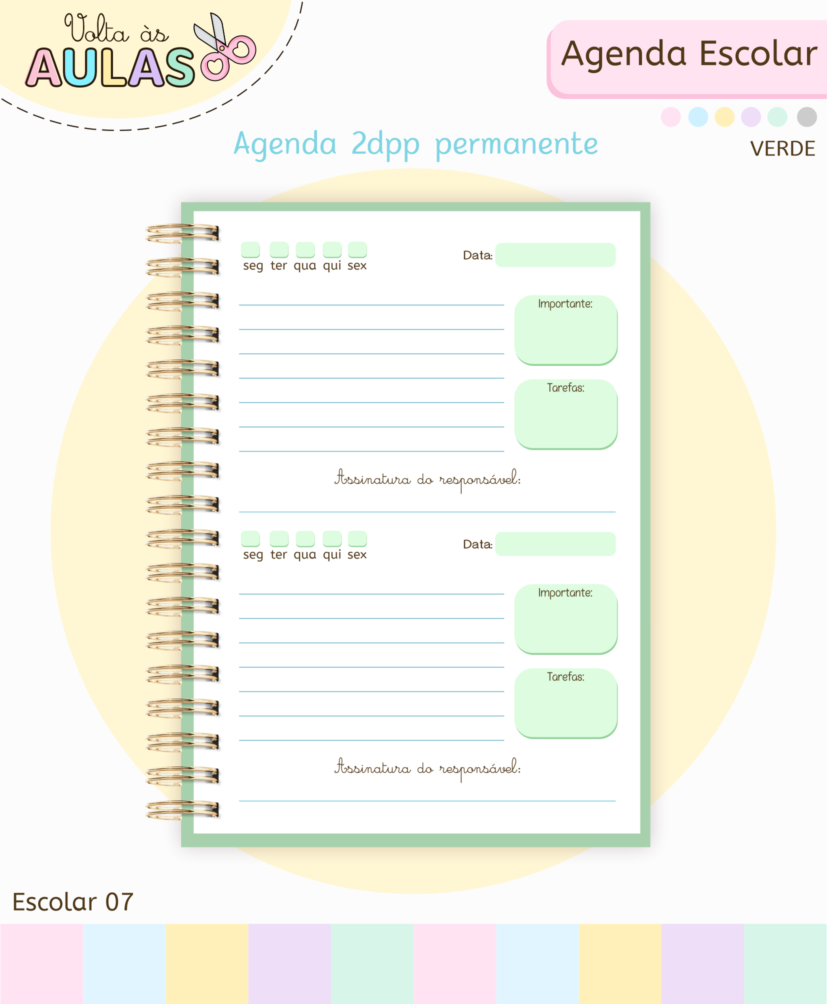 Arquivo Pack Agendas Escolares A5 2026 14