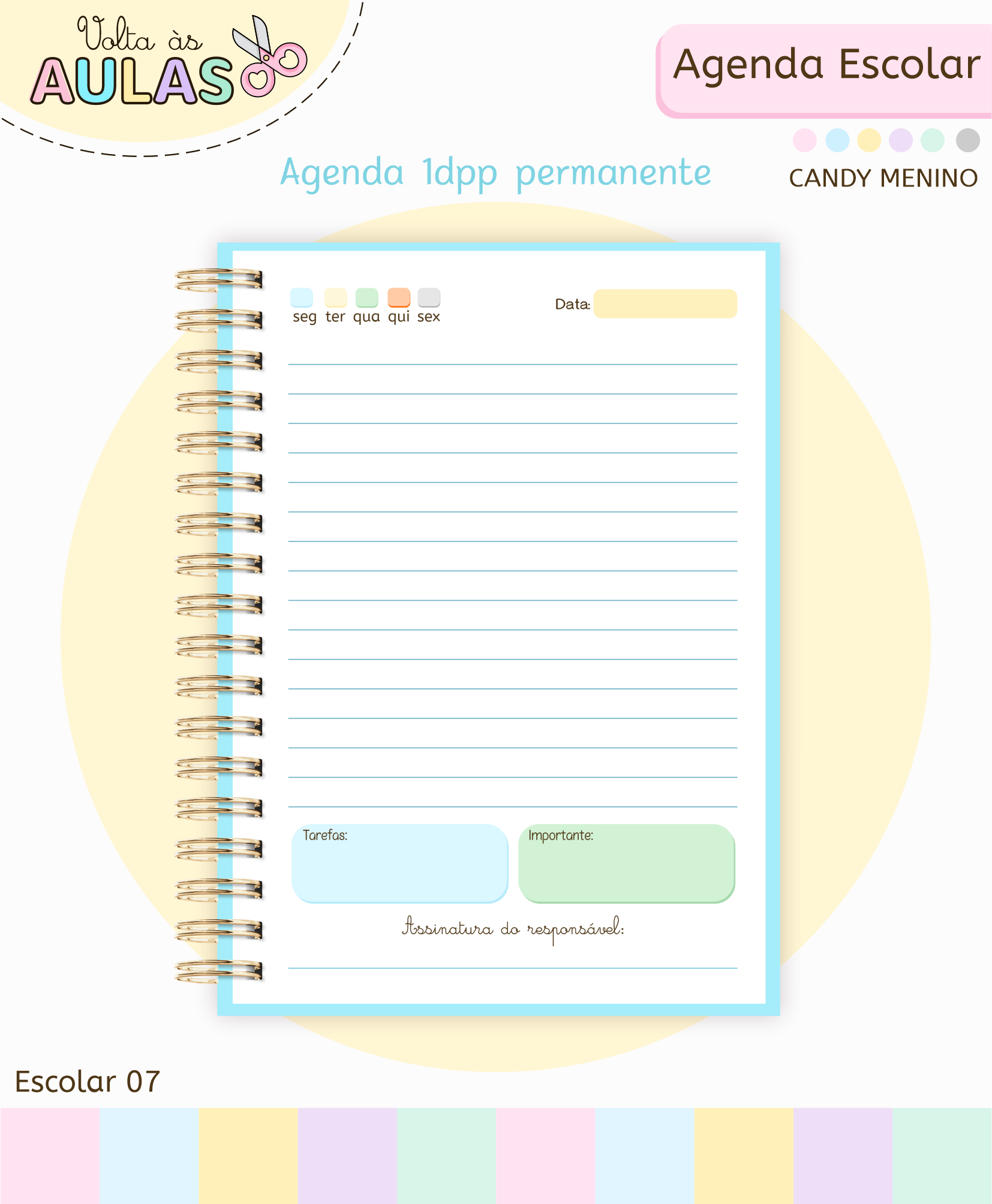 Arquivo Pack Agendas Escolares A5 2026 18