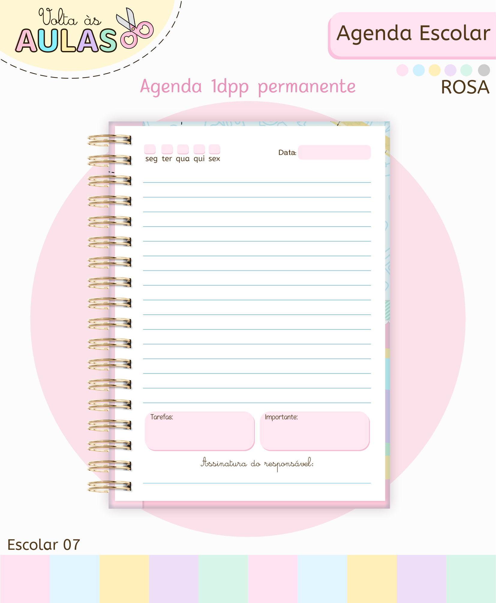 Arquivo Pack Agendas Escolares A5 2026 20