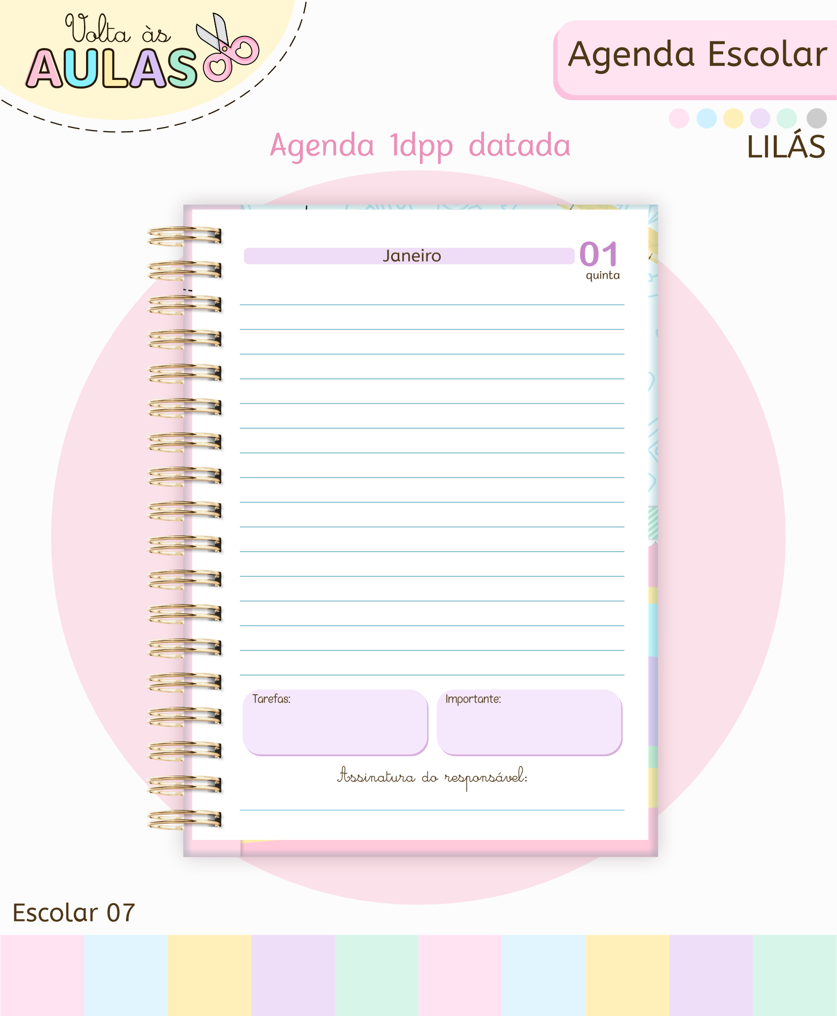 Arquivo Pack Agendas Escolares A5 2026 21