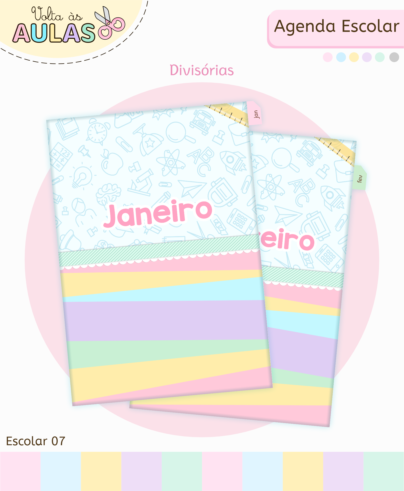 Arquivo Pack Agendas Escolares A5 2026 22