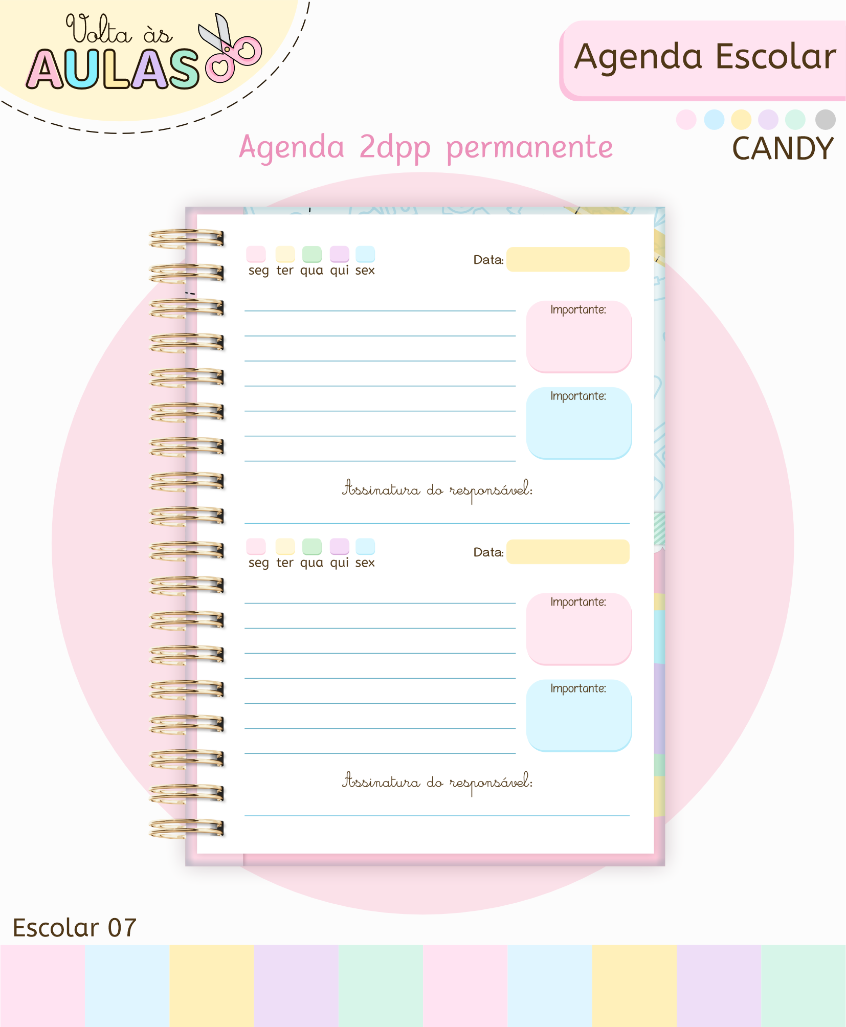 Arquivo Pack Agendas Escolares A5 2026 26