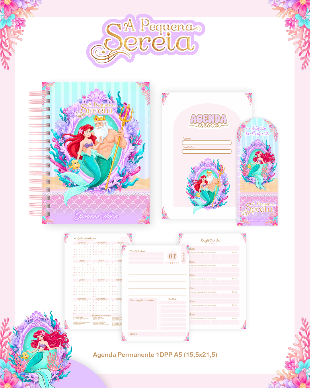 Arquivo Encadernação Escolar 2026 Ariel 3