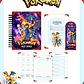 Arquivo Encadernação Escolar 2026 Pokémon - Thumbnail 2