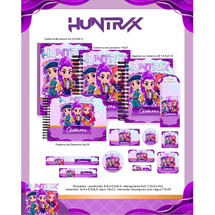 Arquivo Encadernação Escolar 2026 Guerreiras do Kpop