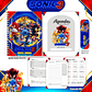 Arquivo Encadernação Escolar Sonic - Thumbnail 2