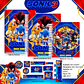 Arquivo Encadernação Escolar Sonic - Thumbnail 5