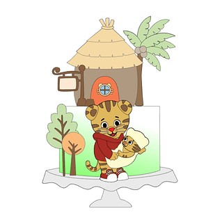 Arquivo Topo de Bolo Daniel Tigre