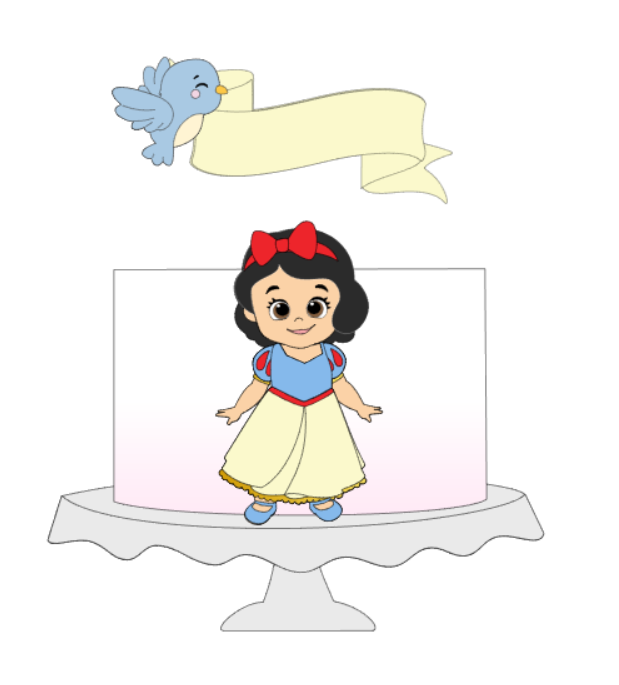 Arquivo Topo de bolo Branca de Neve 1