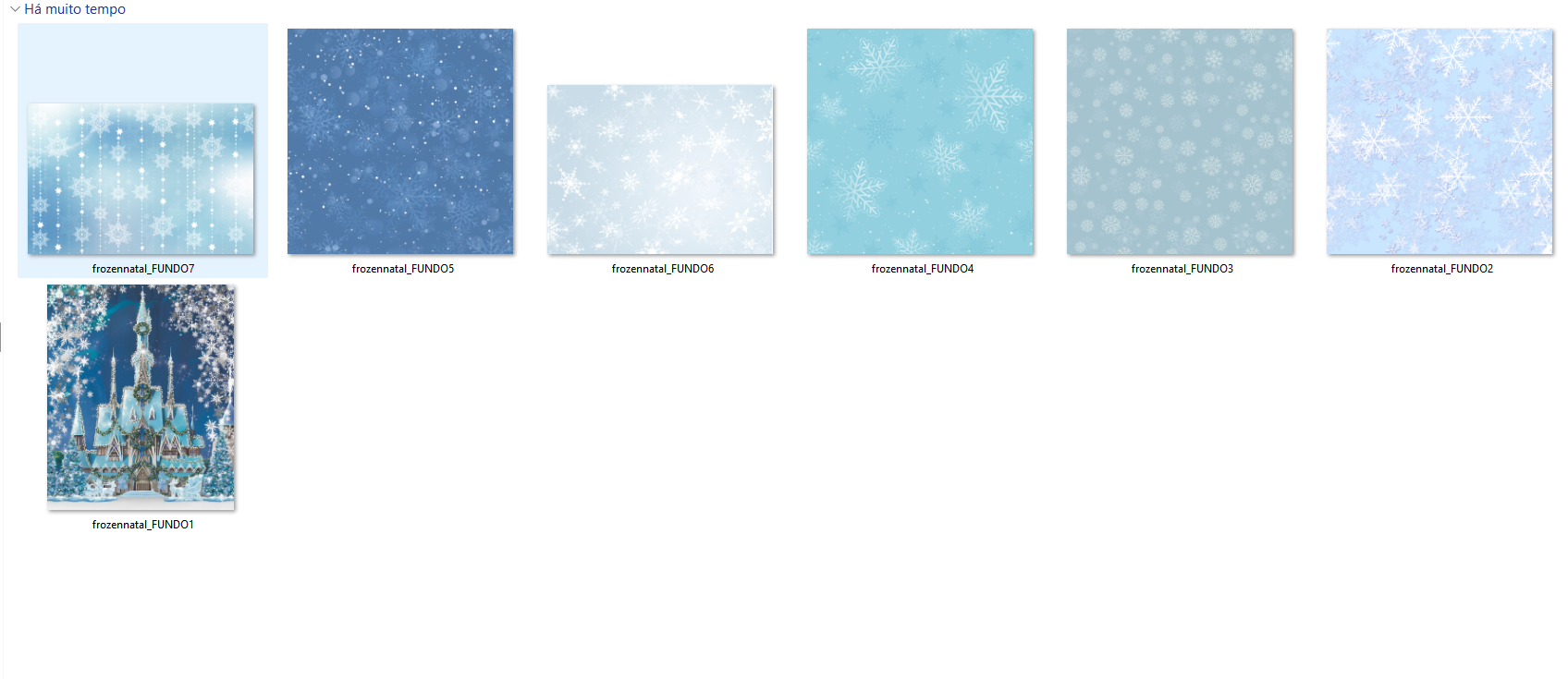 Arquivo Kit Digital Frozen Natal Congelante 3