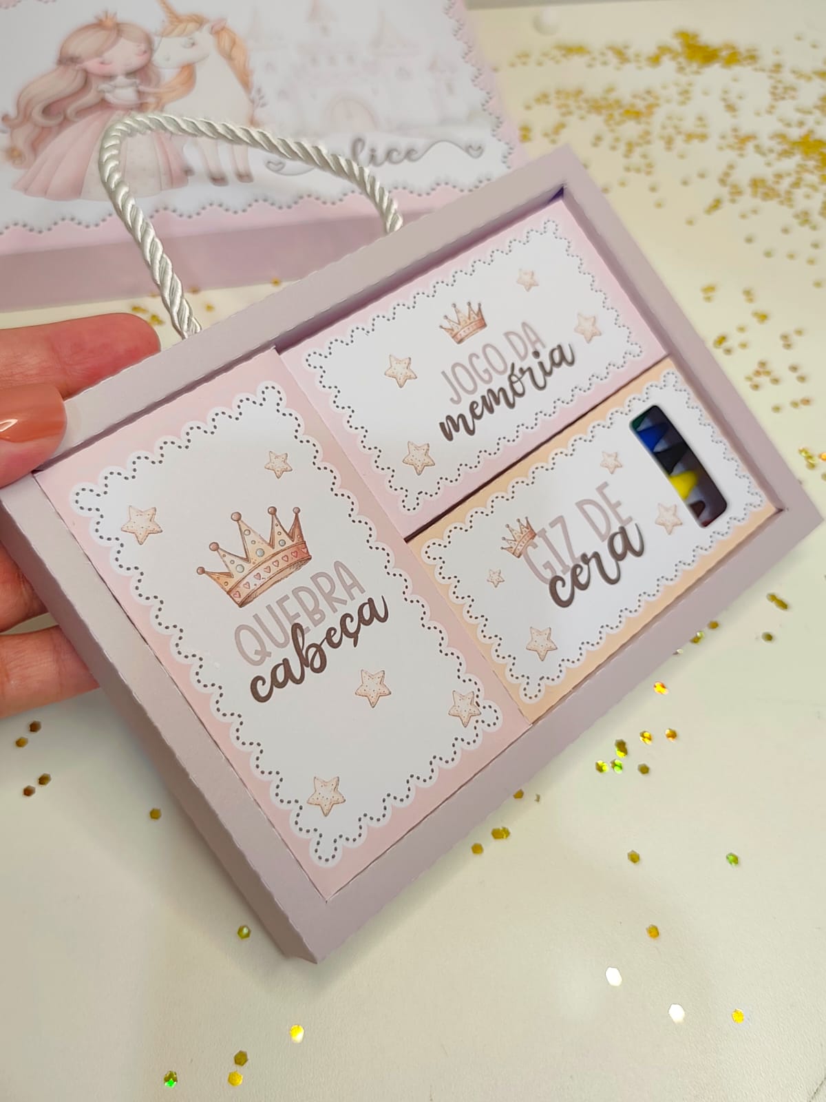 Arquivo Maleta de Colorir Princesas 2