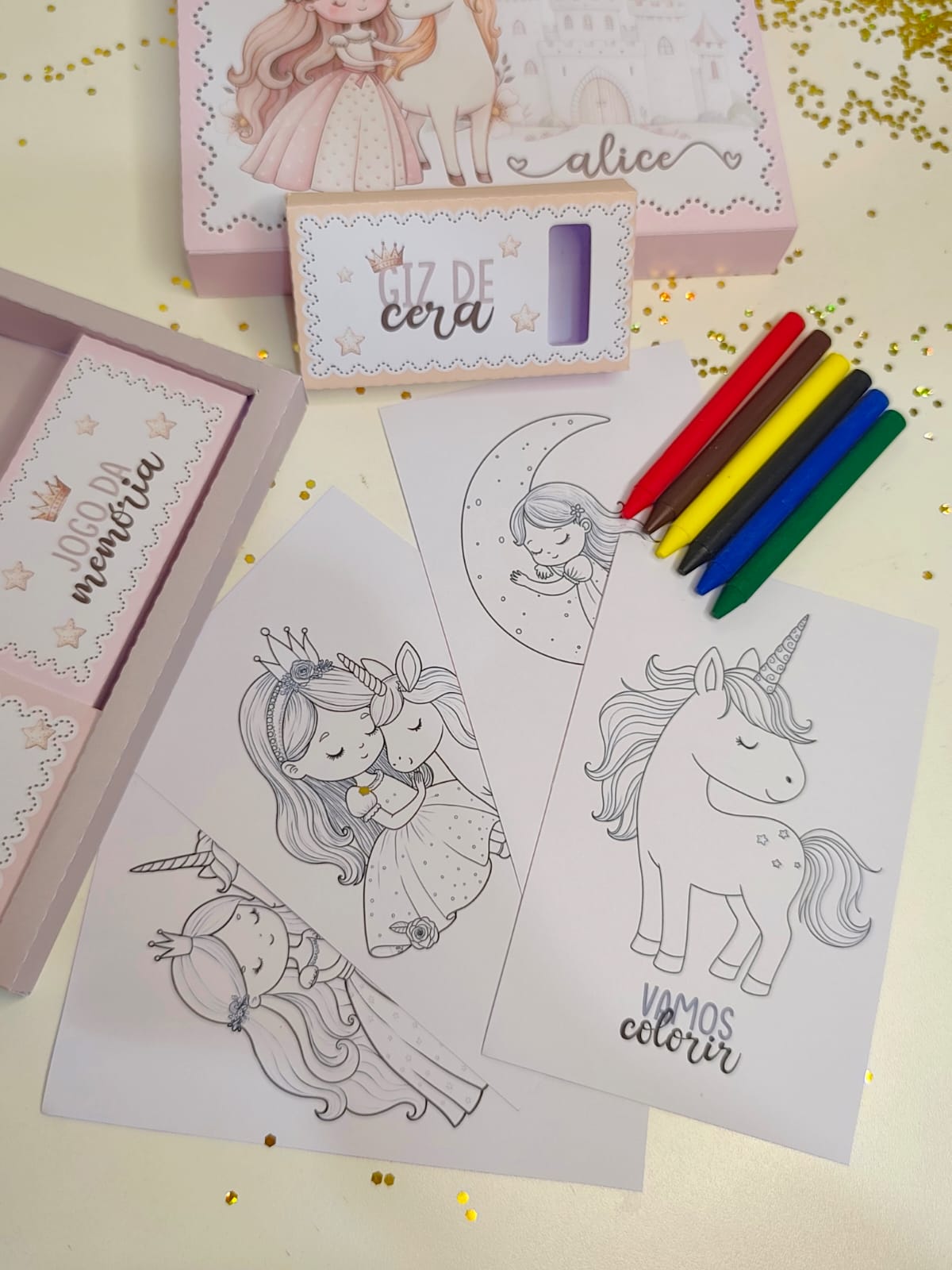 Arquivo Maleta de Colorir Princesas 6