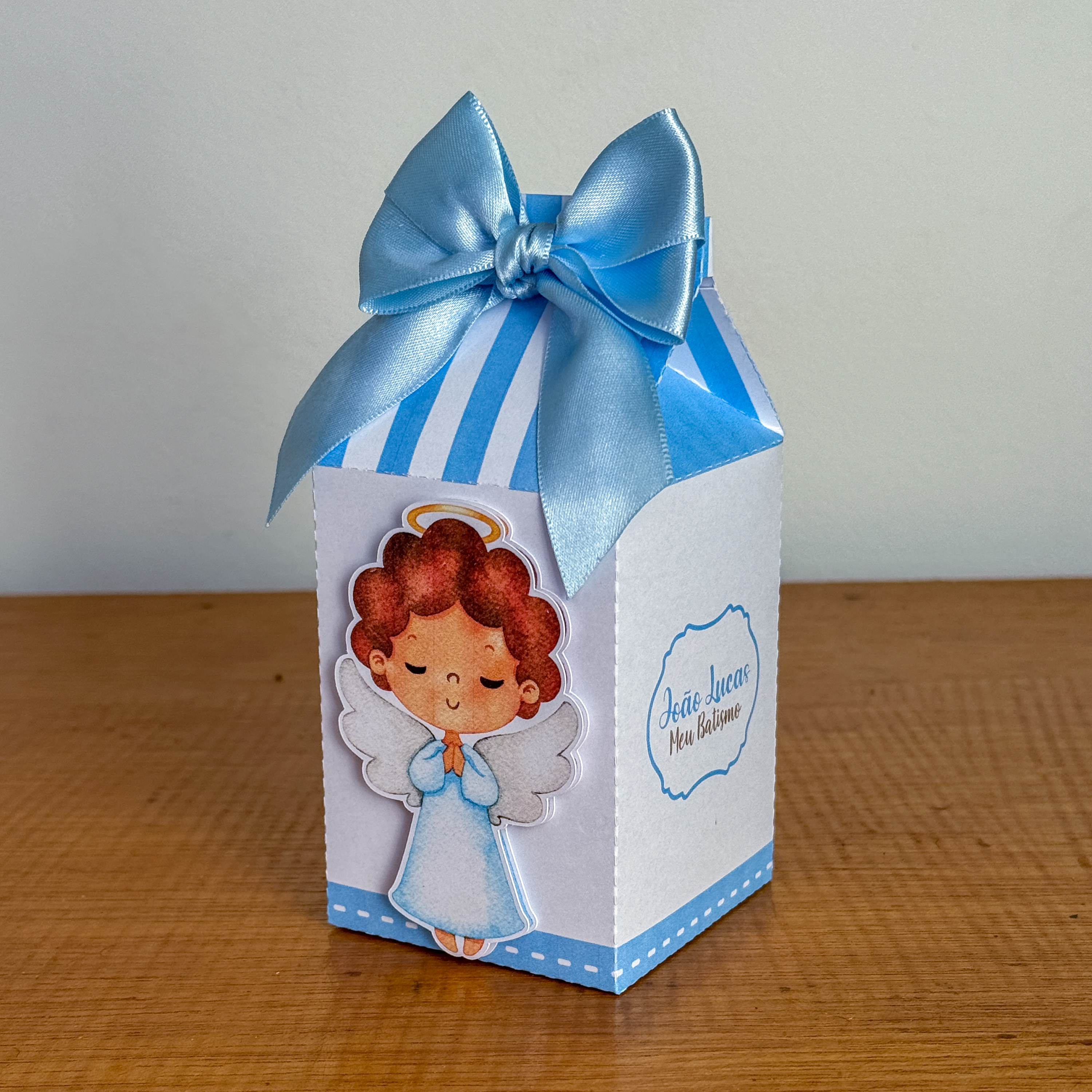 Arquivo de Corte Batizado Azul 5