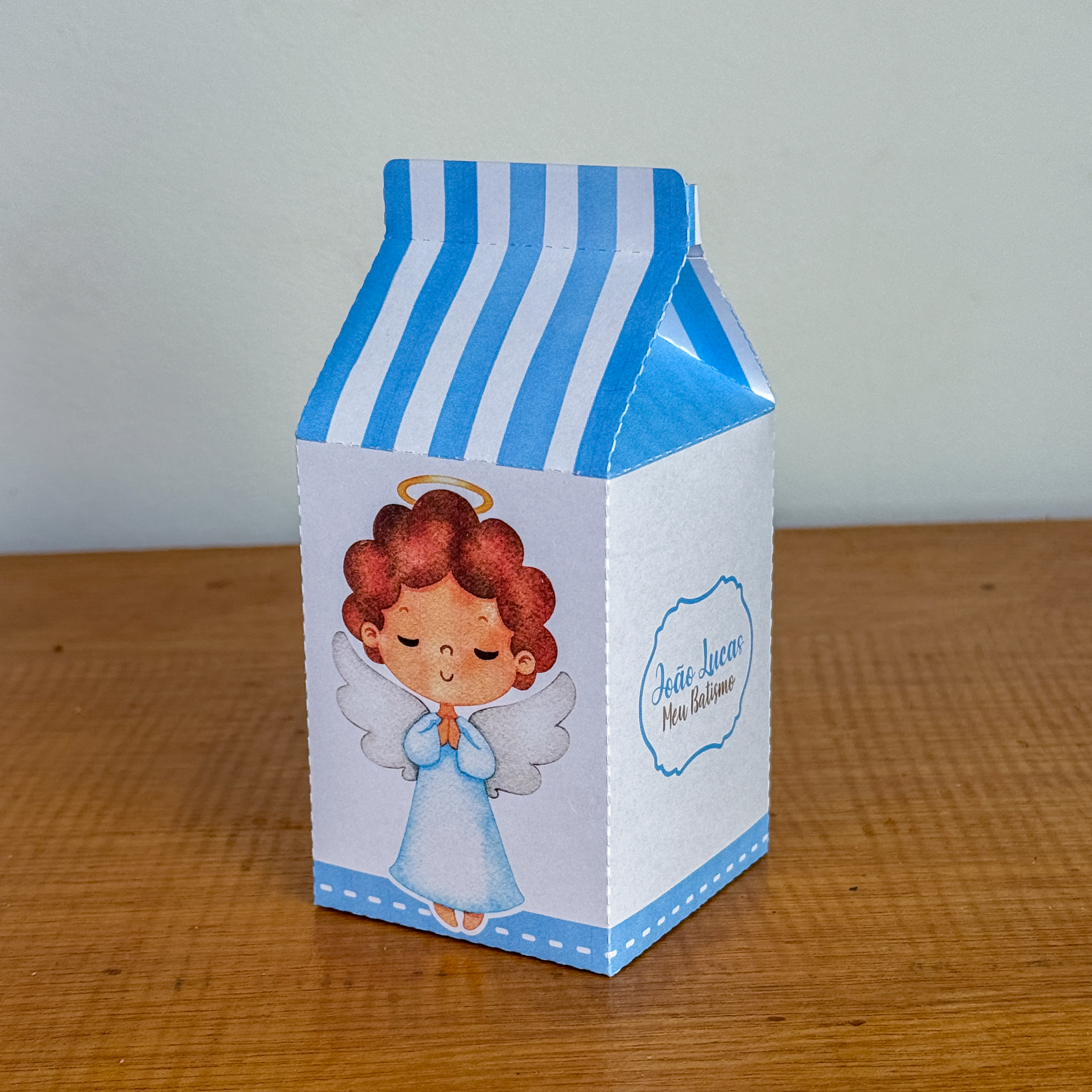 Arquivo de Corte Batizado Azul 8