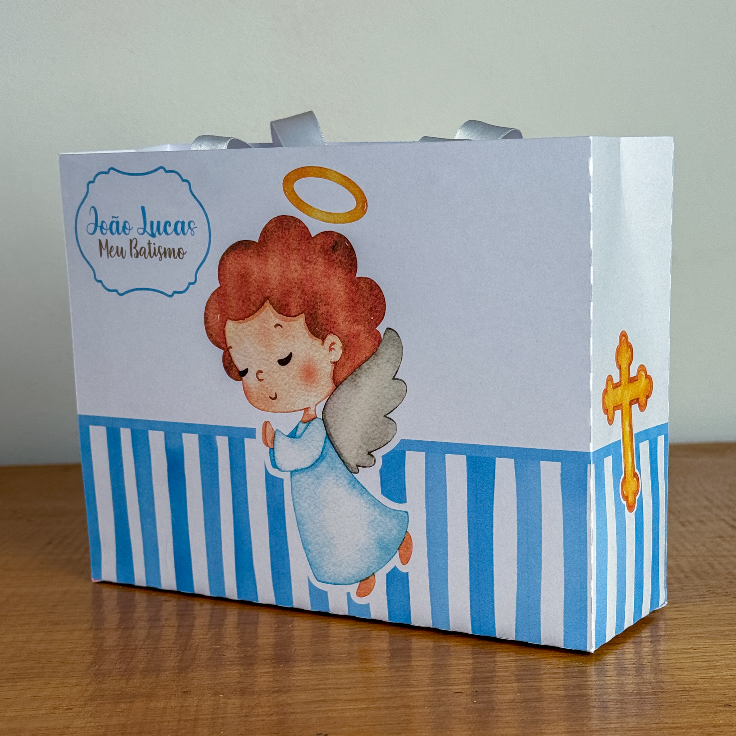 Arquivo de Corte Batizado Azul 11