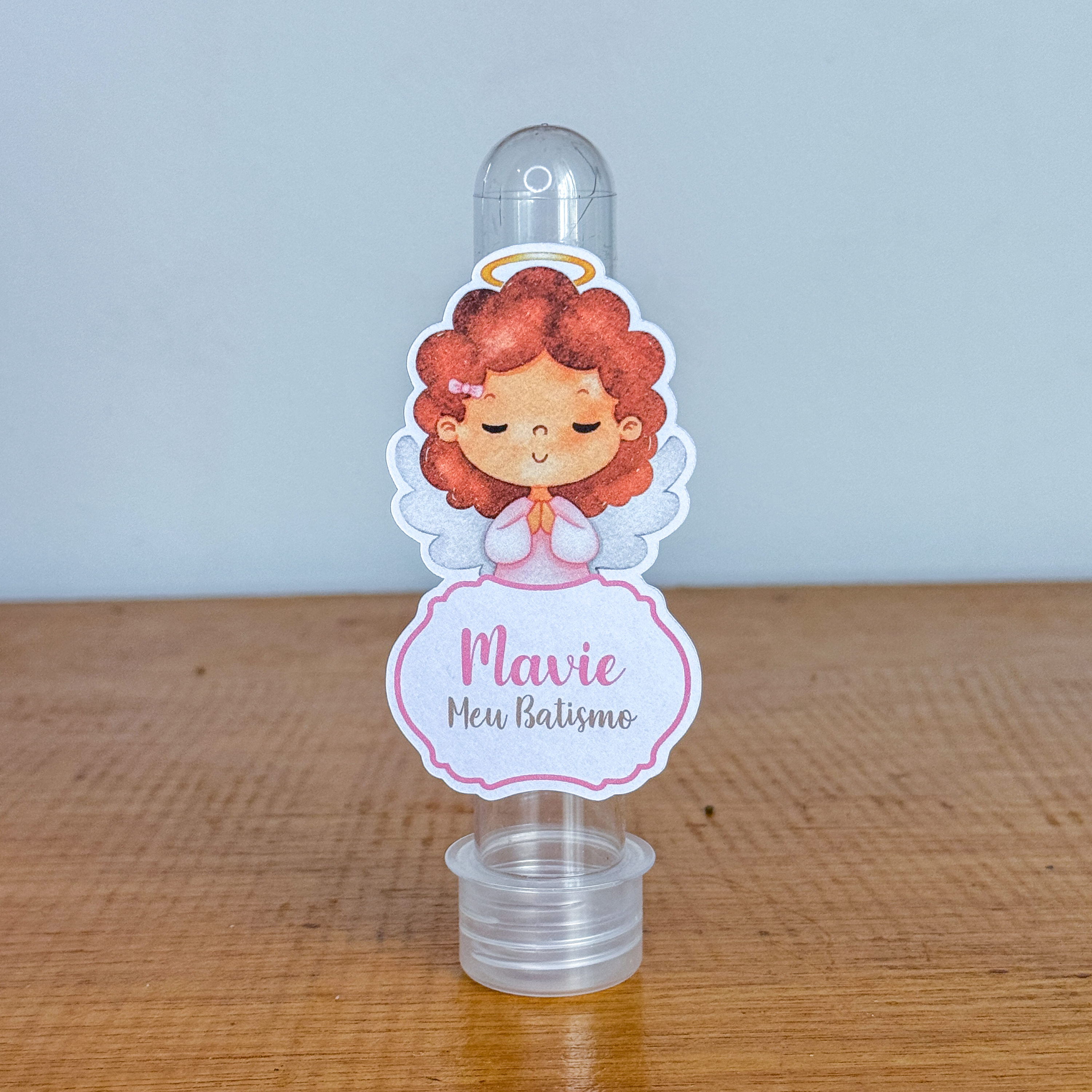 Arquivo de Corte Batizado Rosa 3