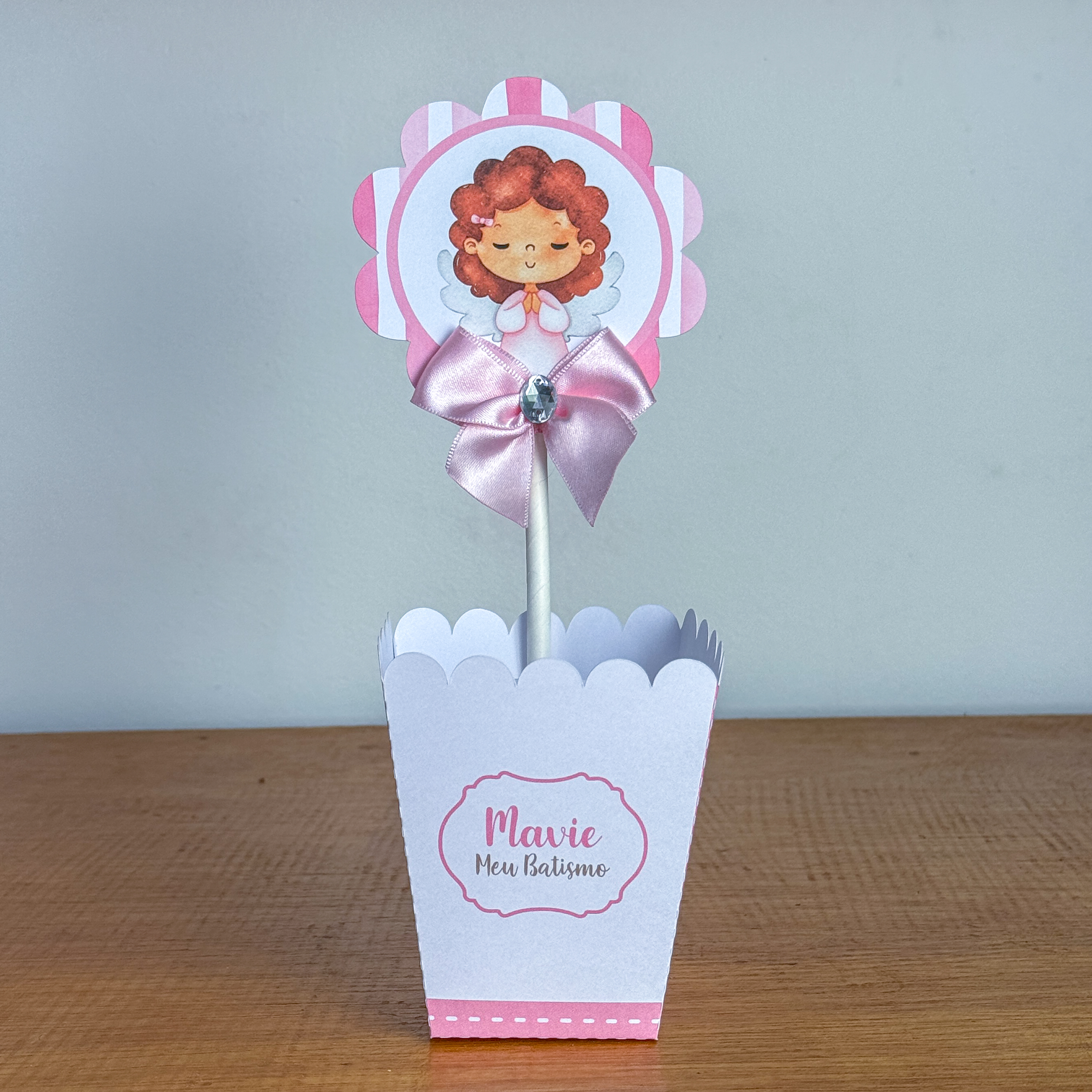 Arquivo de Corte Batizado Rosa 5