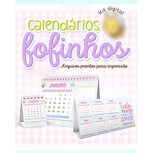 Arquivo Calendários Fofinhos 2026