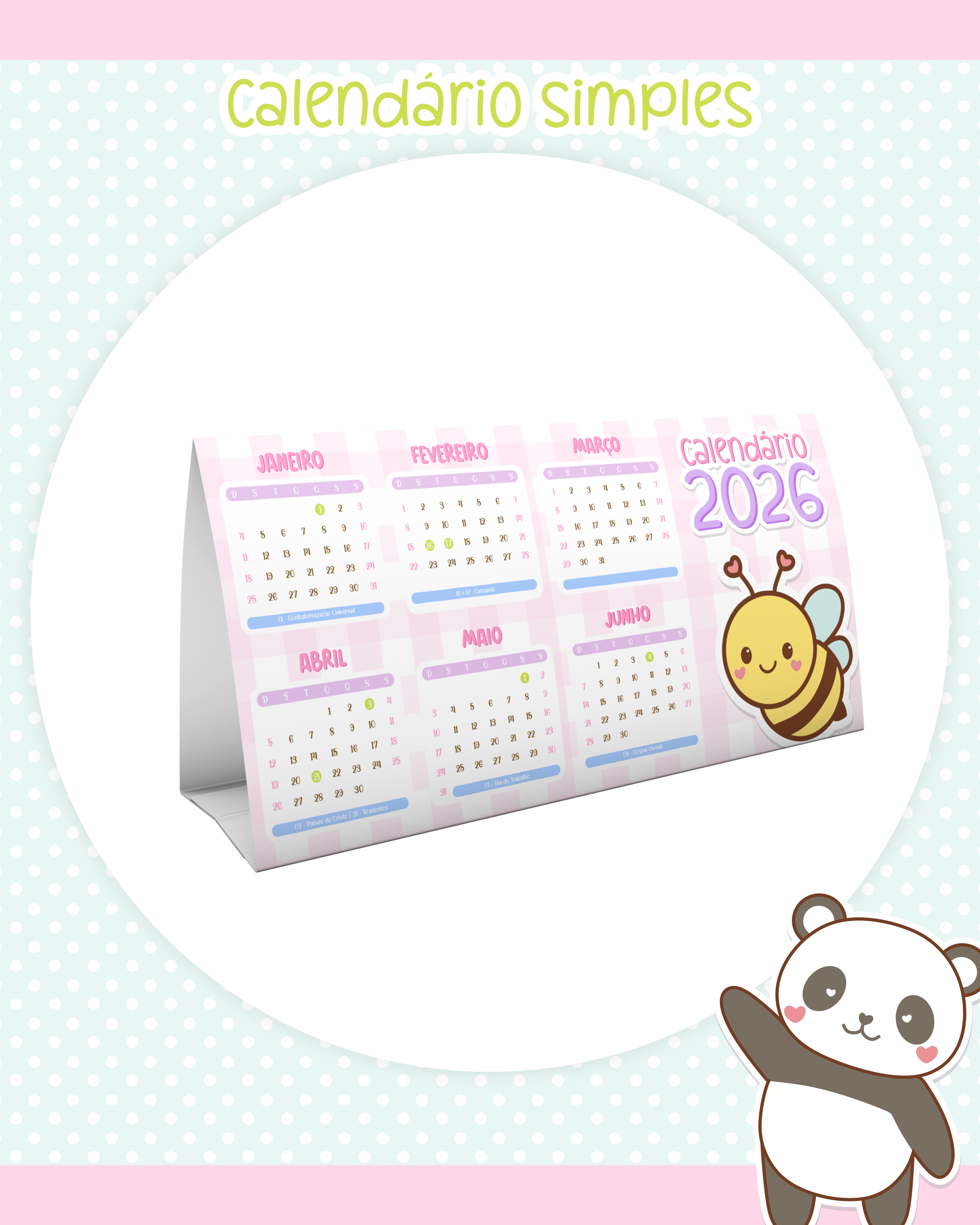 Arquivo Calendários Fofinhos 2026 7