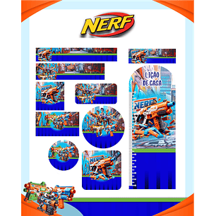 Arquivo Etiqueta Escolar Nerf