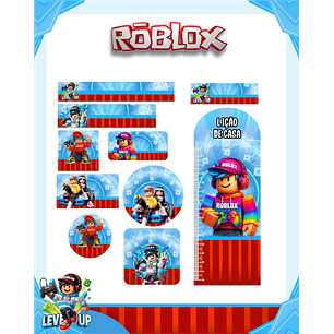 Arquivo Etiqueta Escolar Róblox