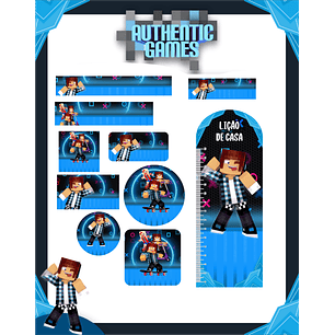 Arquivo Etiqueta Escolar Authentic Games