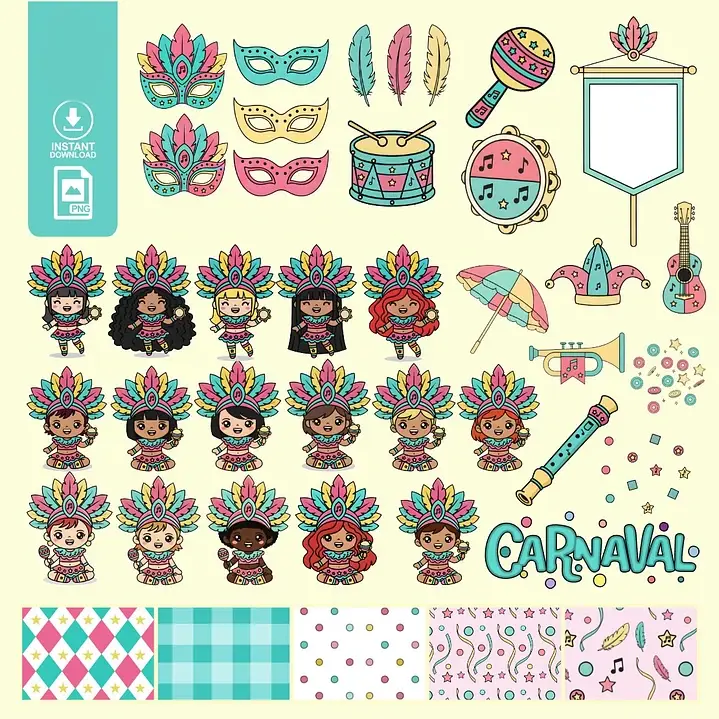 Arquivo Kit Digital Carnaval 1