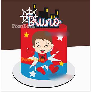 Arquivo Topo de Bolo Homem Aranha