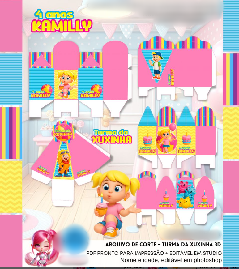 Arquivo de Corte Xuxinha 1