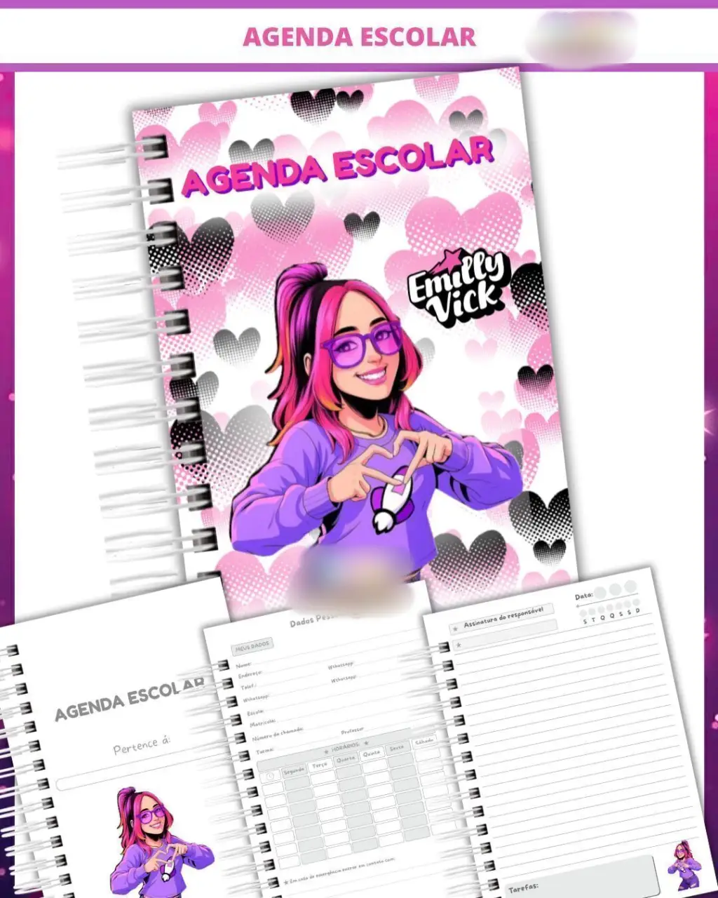 Arquivo Agenda Escolar Emilly Vick 1