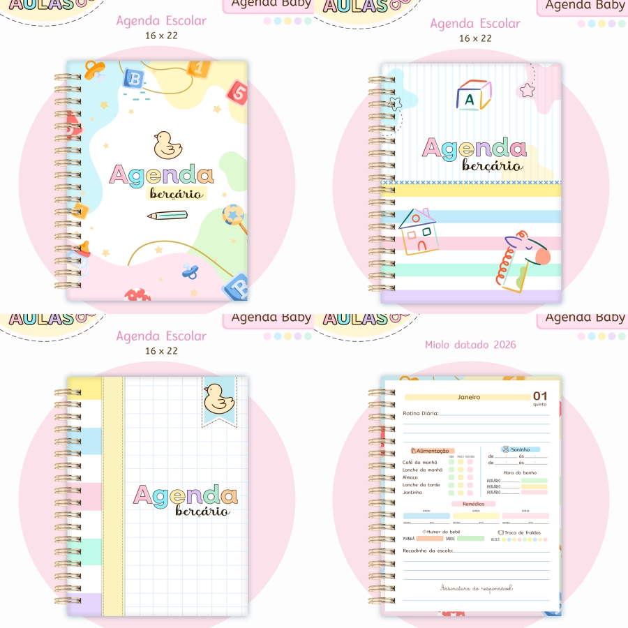Arquivo Agenda Escolar Baby 1