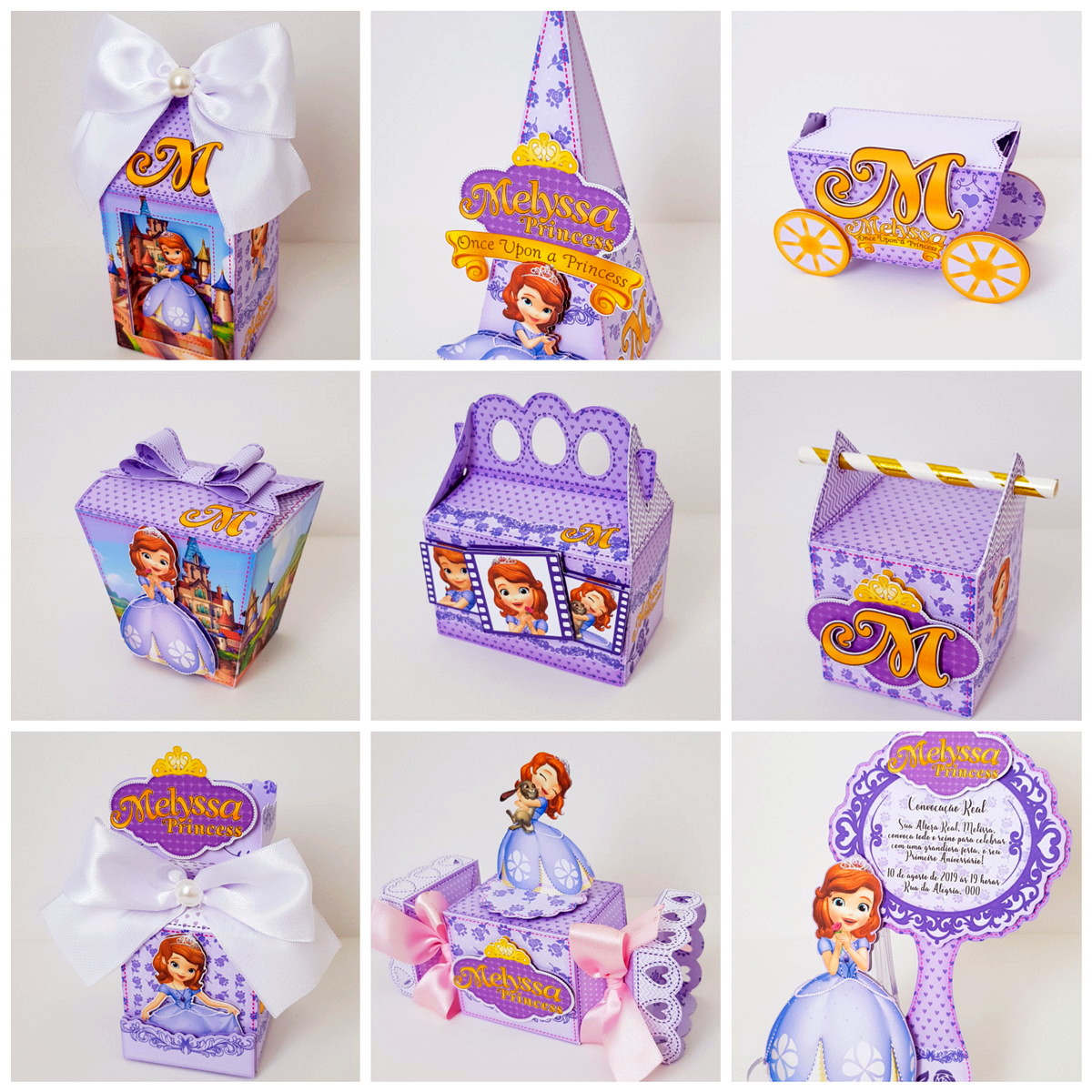 Arquivo de Corte Princesinha Sofia 1