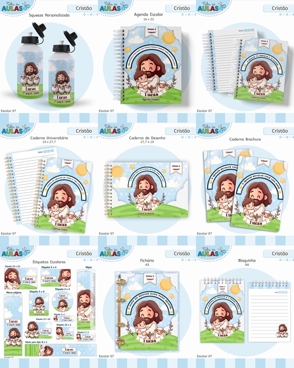 Arquivo Encadernação Escolar Cristão 1