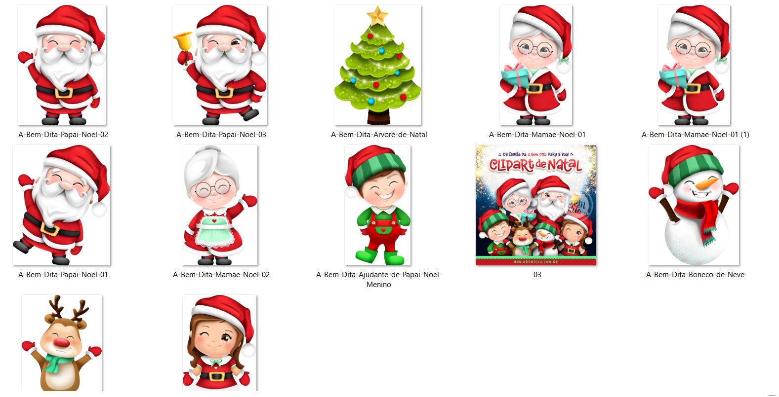 Arquivo Natal Kit Digital  2