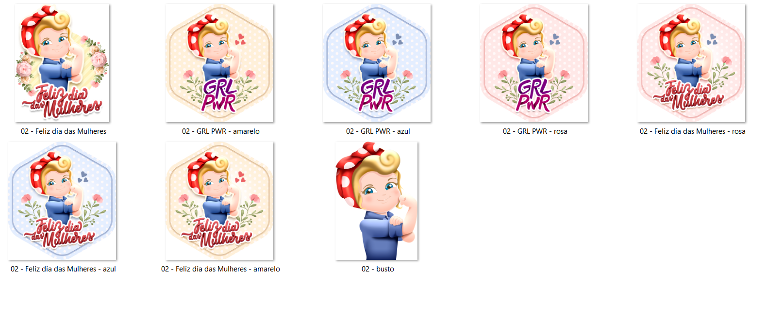 Arquivo Dia das Mulheres Kit Digital 3