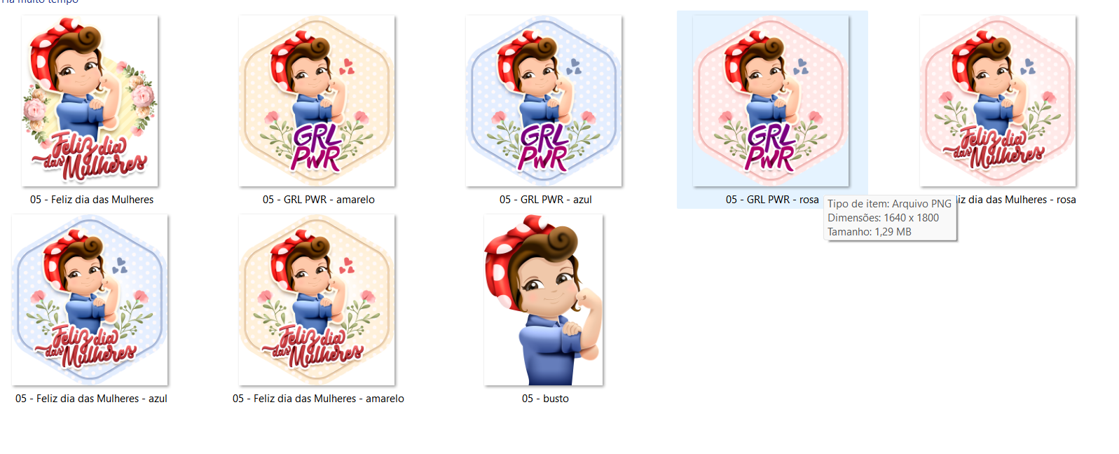 Arquivo Dia das Mulheres Kit Digital 8