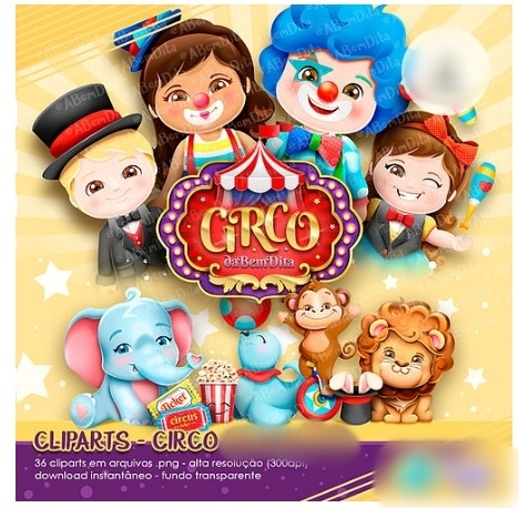 Arquivo Kit Digital Circo 1