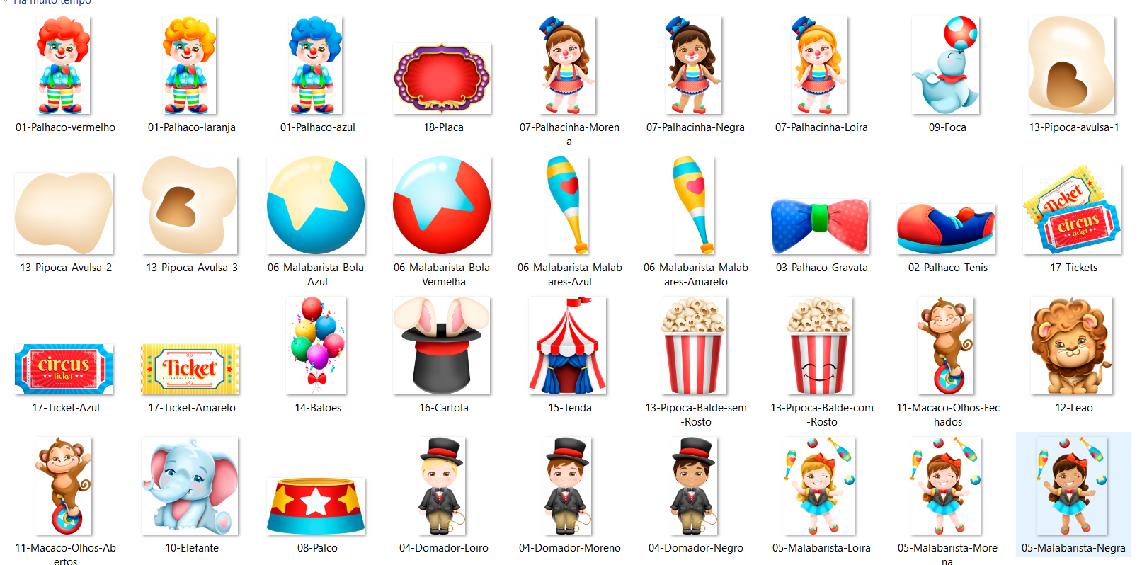 Arquivo Kit Digital Circo 3