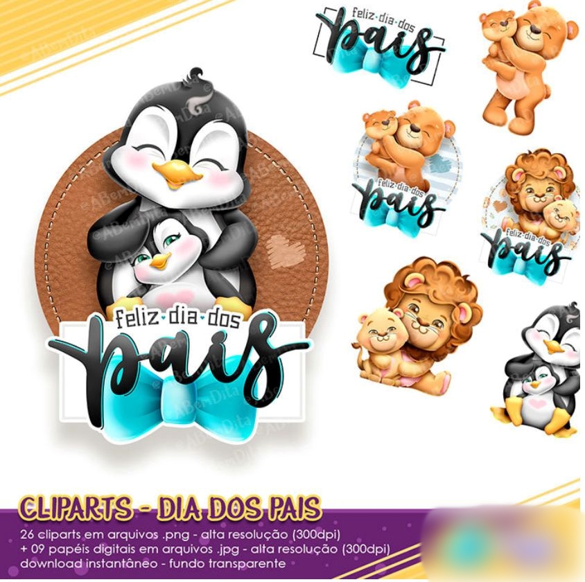 Arquivo Dia dos Pais Kit Digital 1