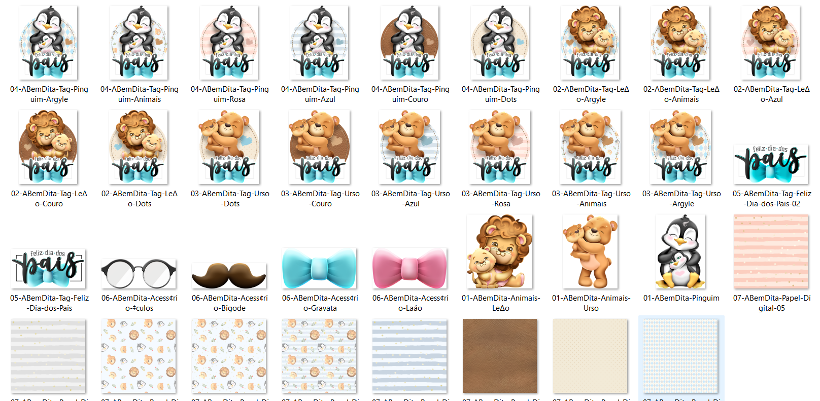 Arquivo Dia dos Pais Kit Digital 2