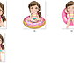 Arquivo Kit Digital Pool Party Meninas - Thumbnail 4