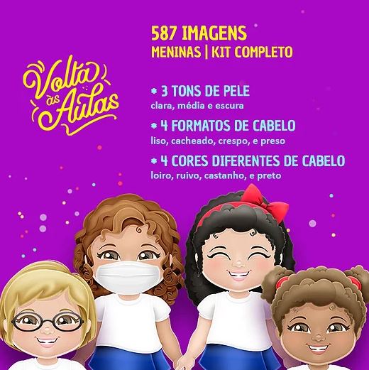 Arquivo Kit Digital Meninas  1