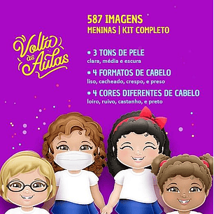 Arquivo Kit Digital Meninas 