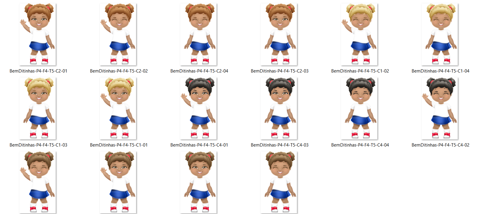 Arquivo Kit Digital Meninas  2