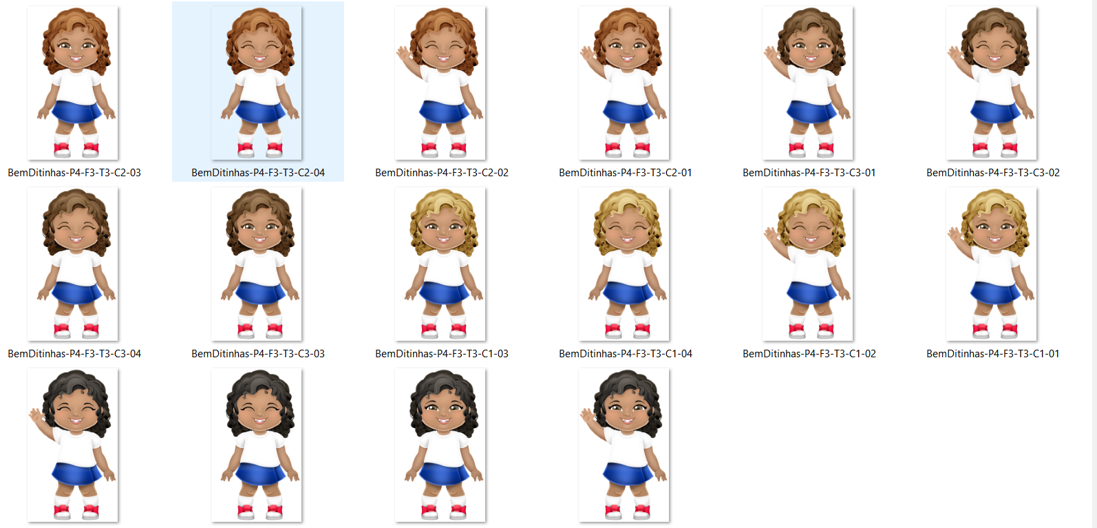 Arquivo Kit Digital Meninas  5