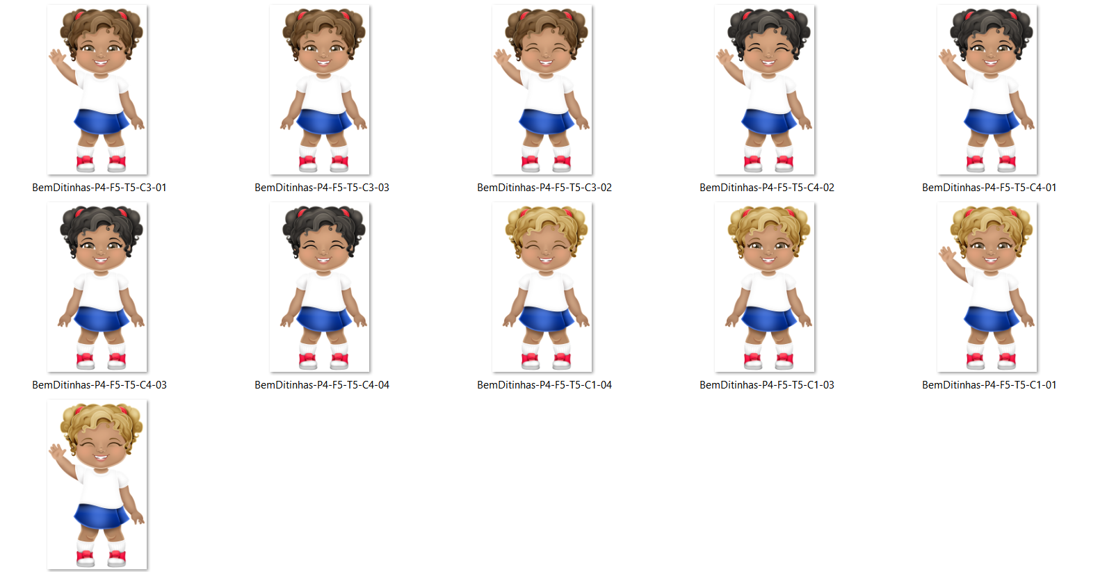 Arquivo Kit Digital Meninas  8