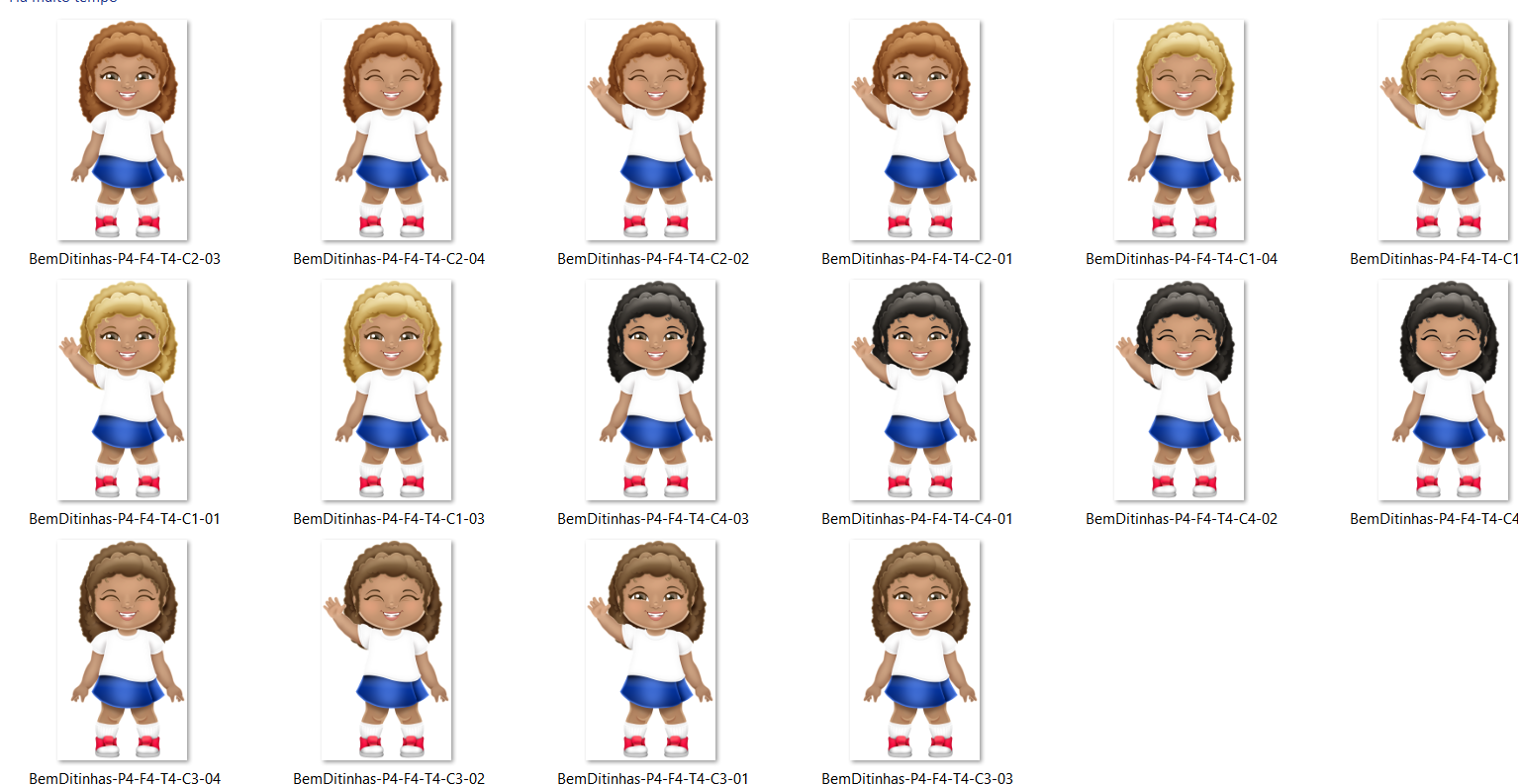 Arquivo Kit Digital Meninas  12