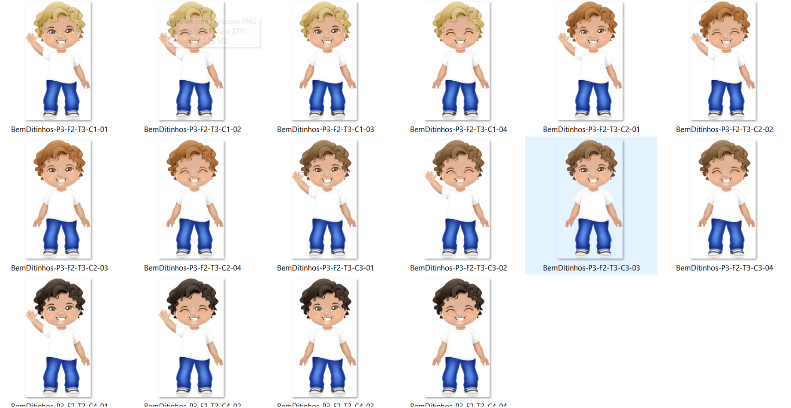 Arquivo Kit Digital Meninos 2