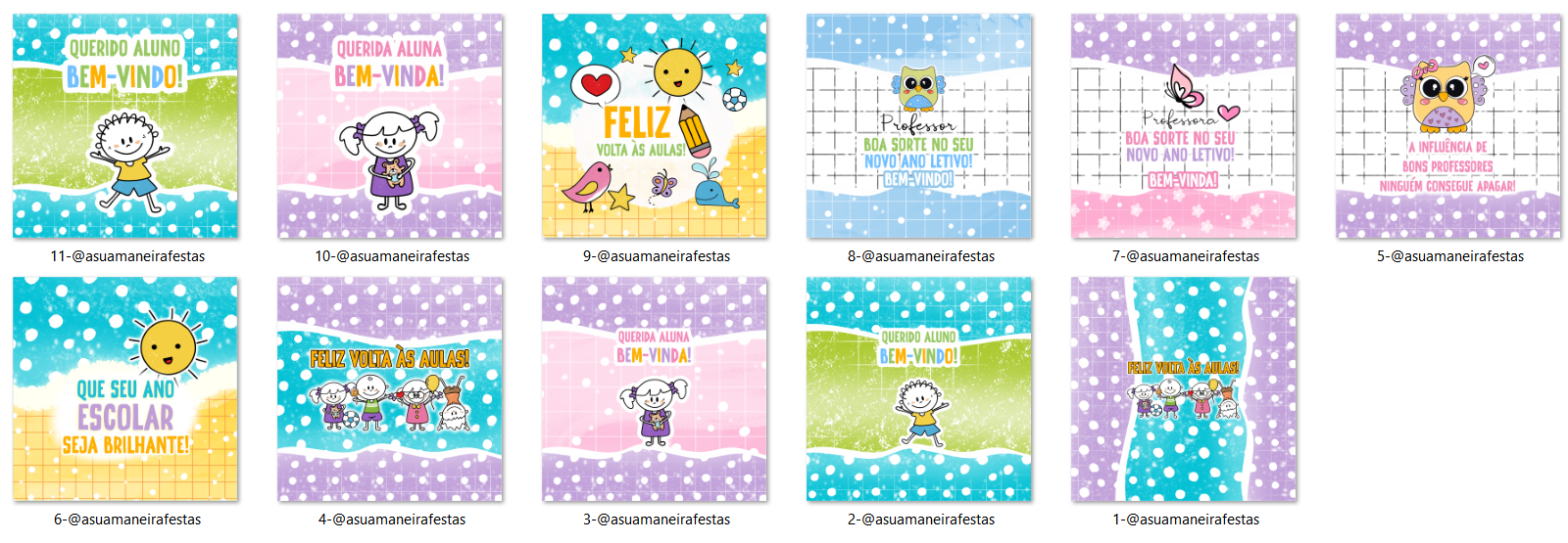 Arquivo Combo Volta ás Aulas Kit Digital 4